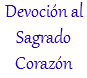 Devoción al Sagrado Corazón